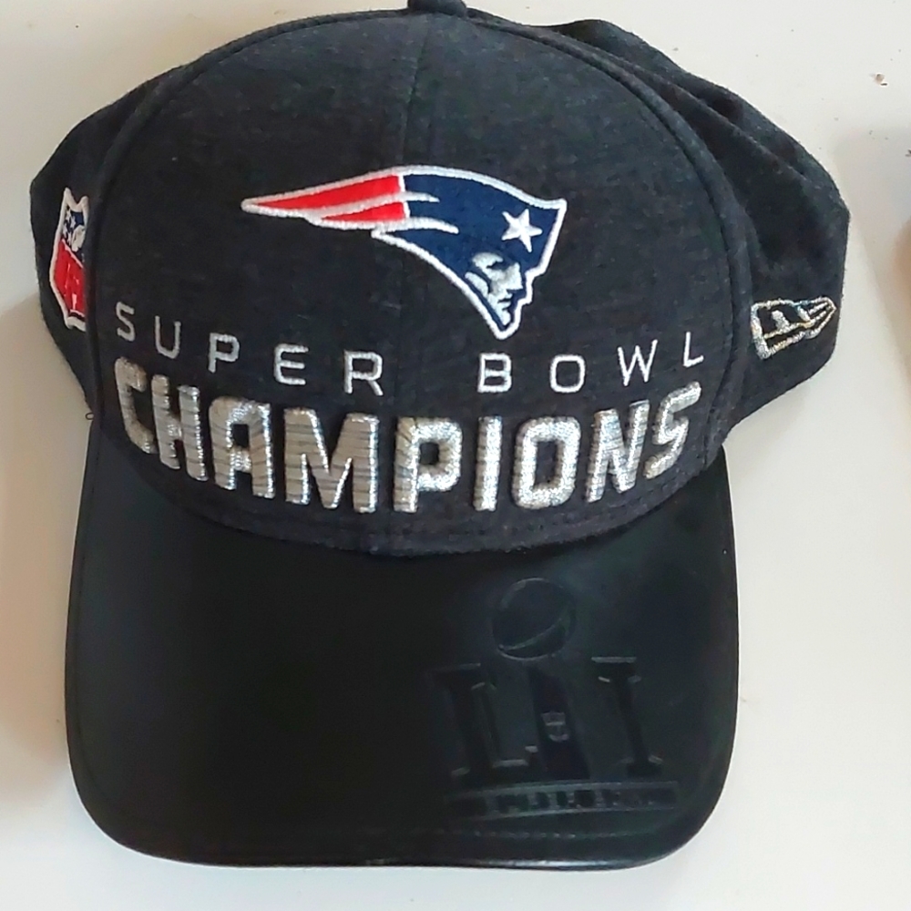 New Era New England Patriots Superbowl LI 9Forty Velcro Back Cap
